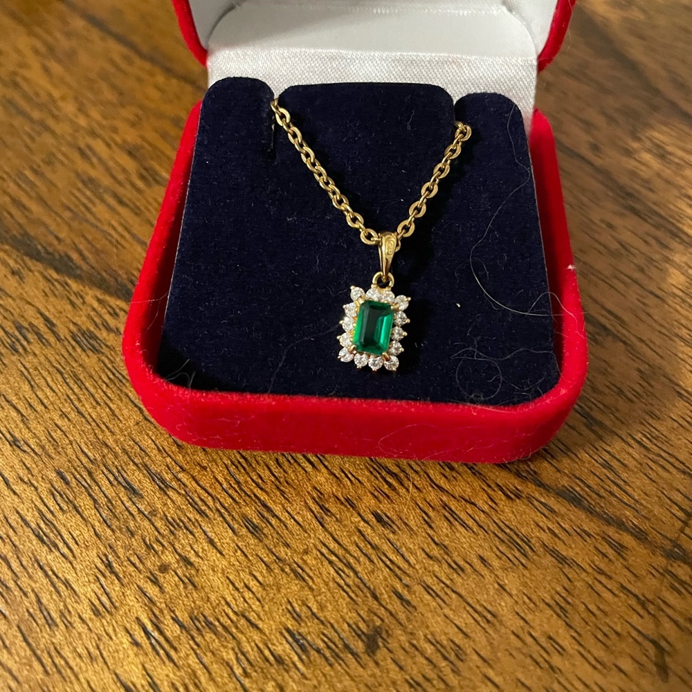 Emerald necklace